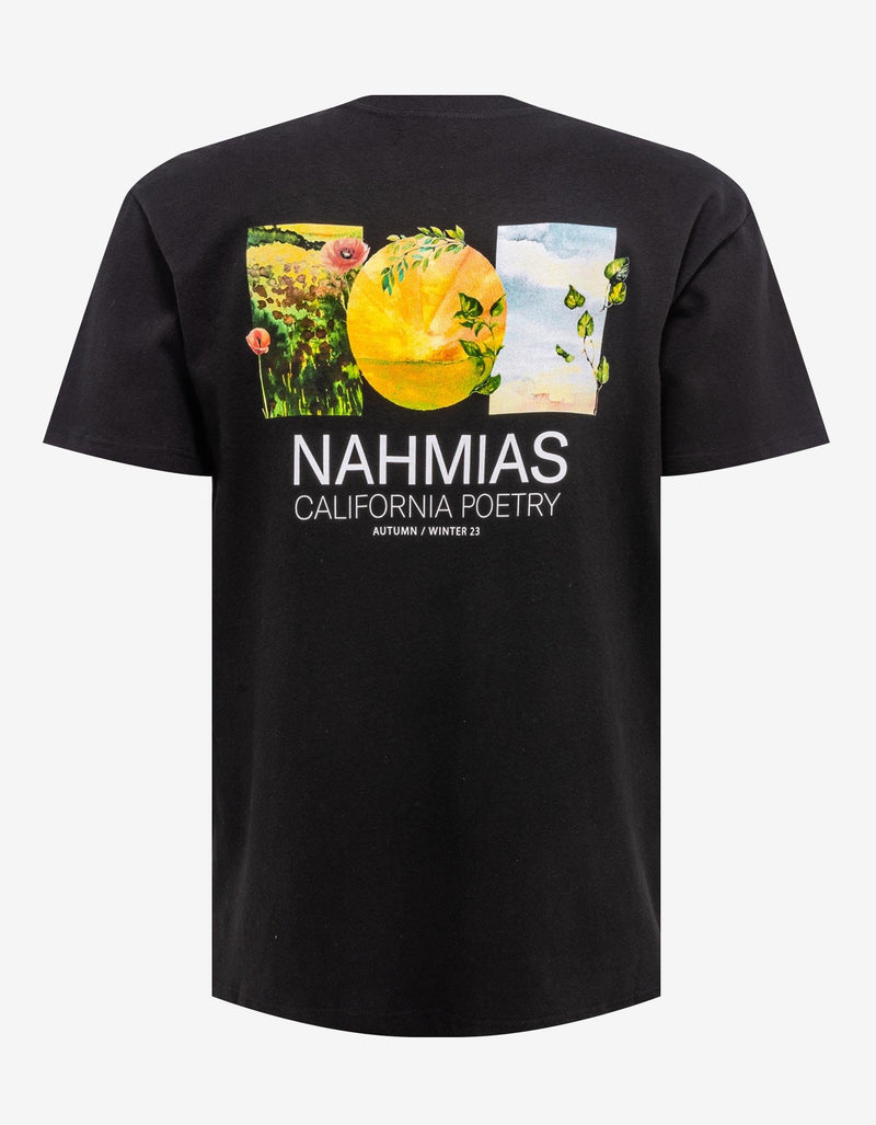 Nahmias Black Landscape Logo T-Shirt