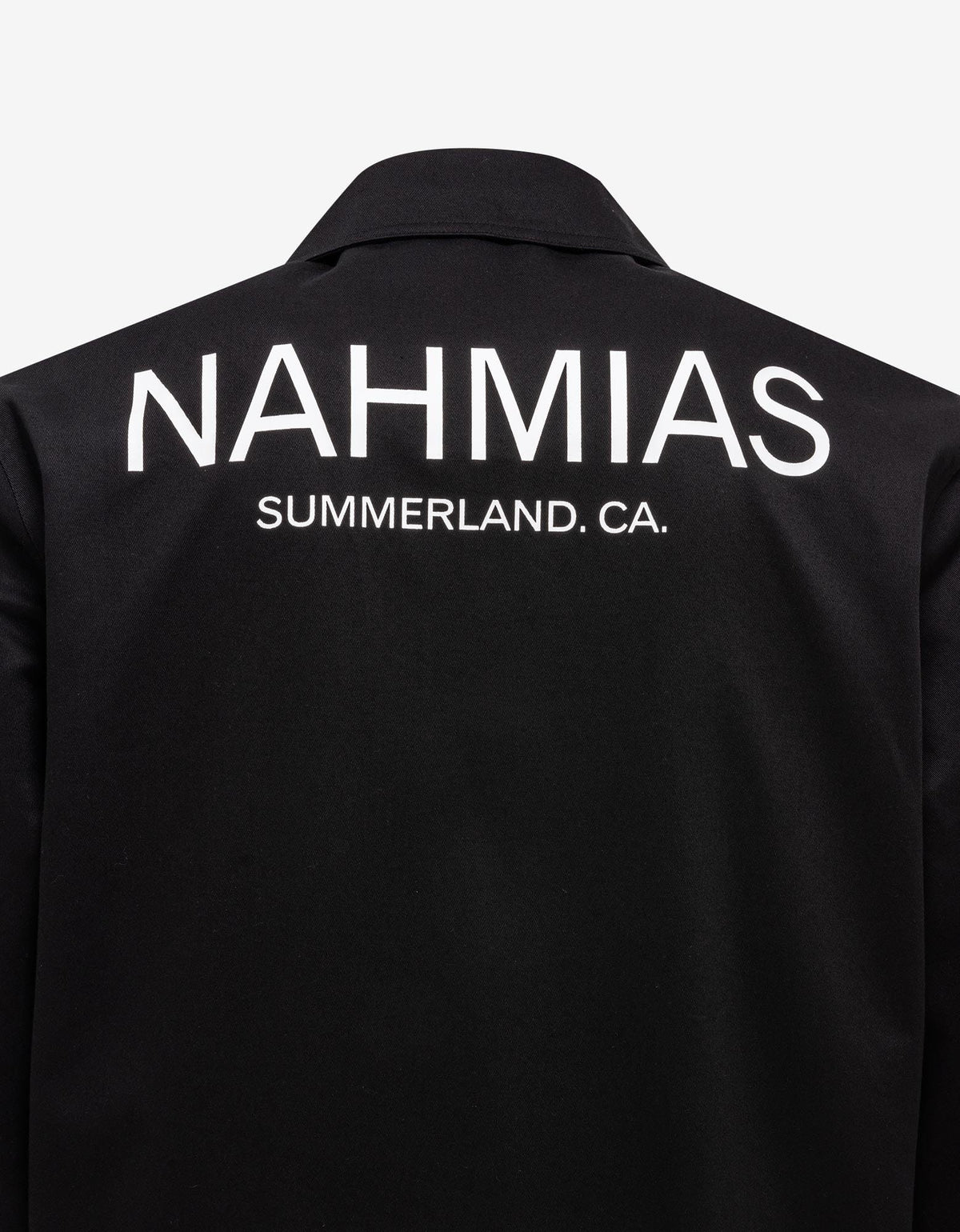 Nahmias Black Summerland CA Worker Jacket