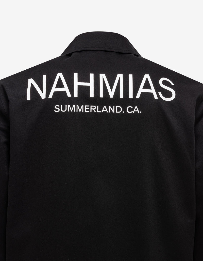 Nahmias Black Summerland CA Worker Jacket