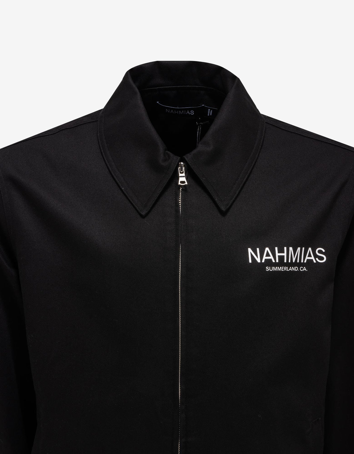 Nahmias Black Summerland CA Worker Jacket