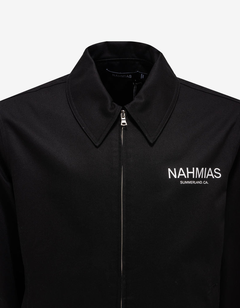 Nahmias Black Summerland CA Worker Jacket