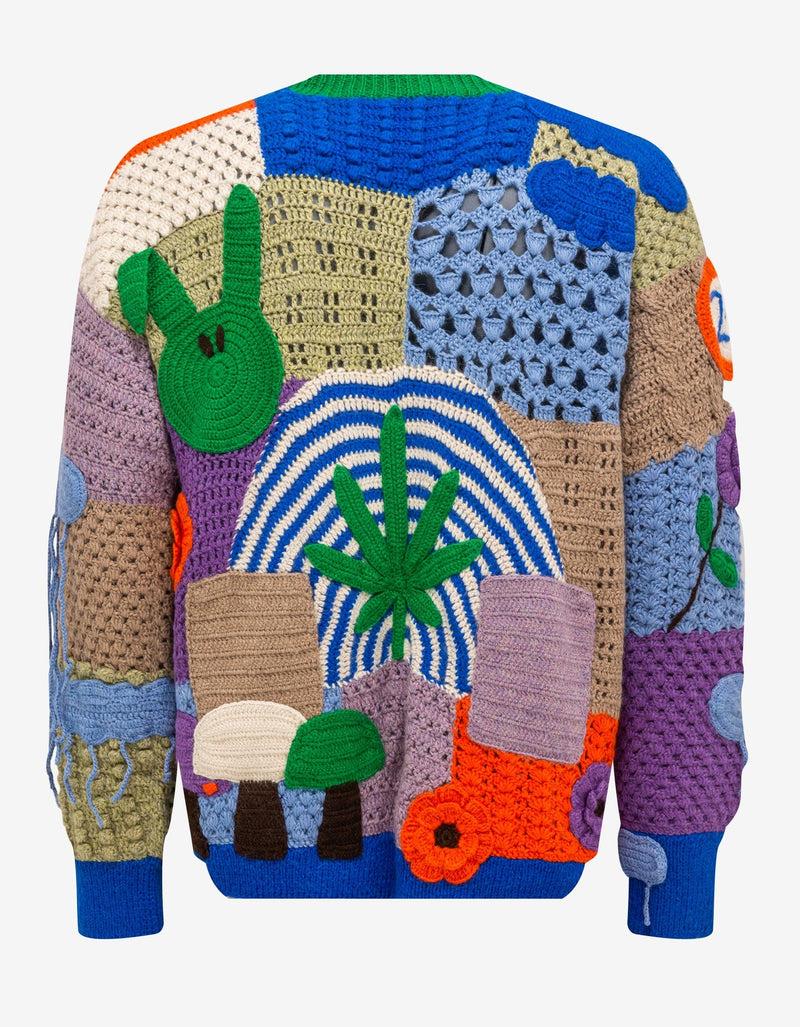 Nahmias Nahmias California Poetry Crochet Sweater