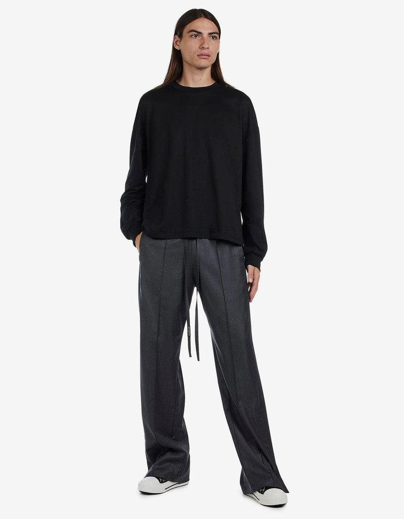 Nahmias Nahmias Grey Wool Track Pants