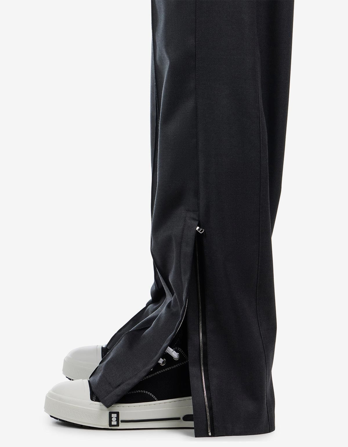 Nahmias Nahmias Grey Wool Track Pants