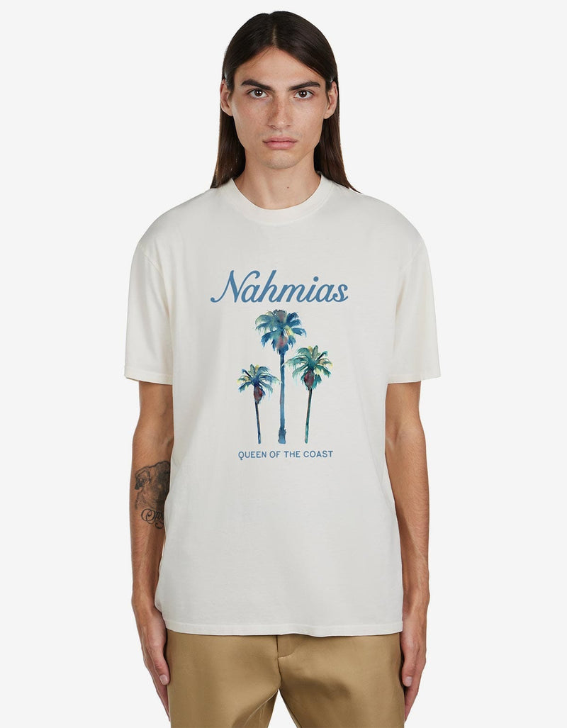 Nahmias Palm Tree Coast Print T-Shirt