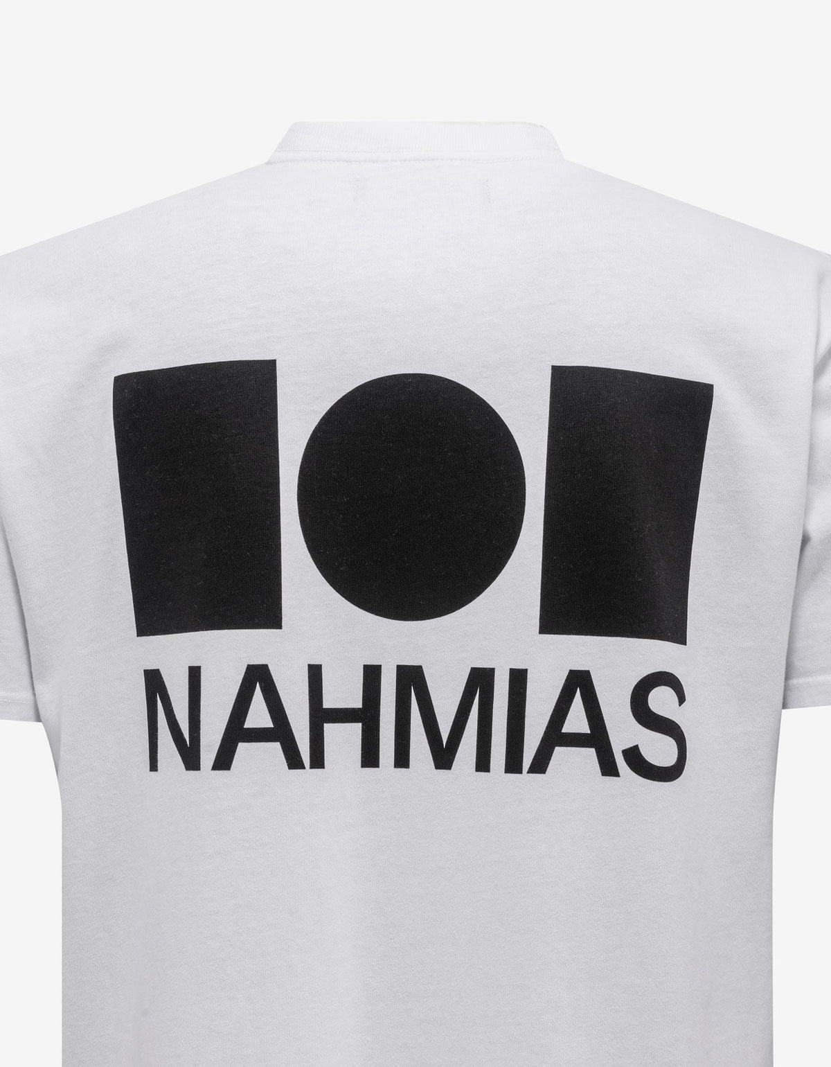 Nahmias White Logo T-Shirt