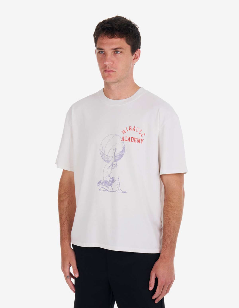 Nahmias White Miracle Atlas Boxy T-Shirt