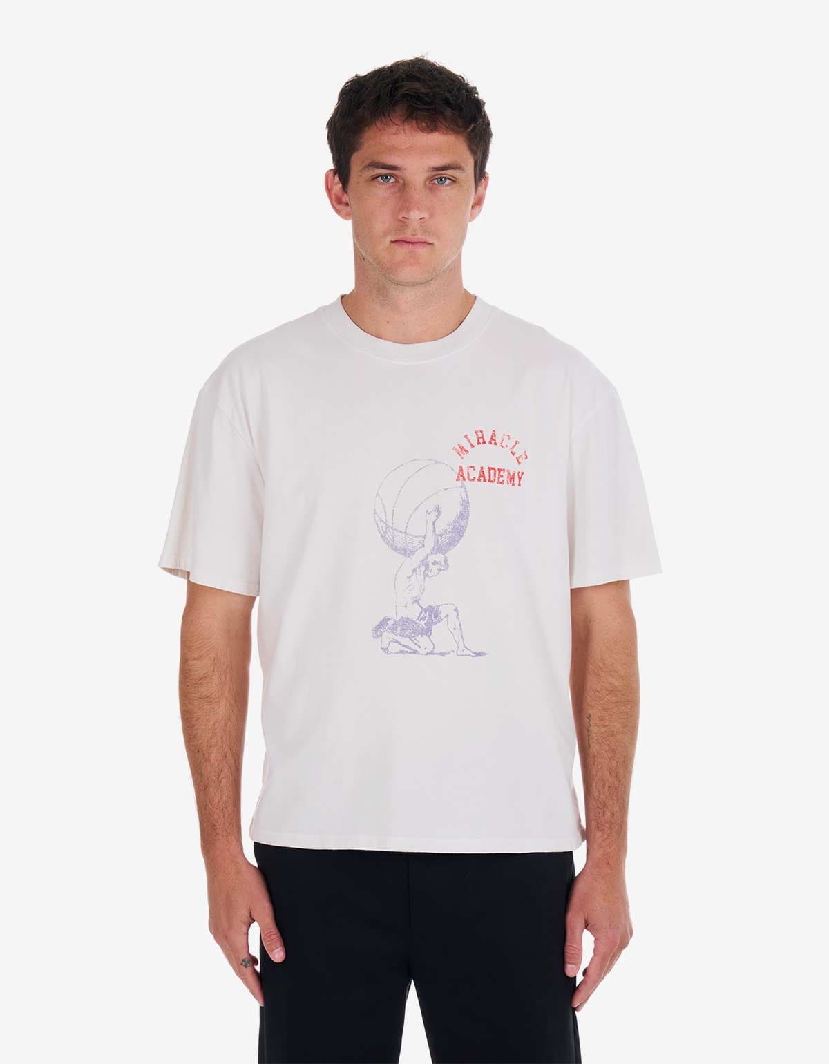 Nahmias White Miracle Atlas Boxy T-Shirt
