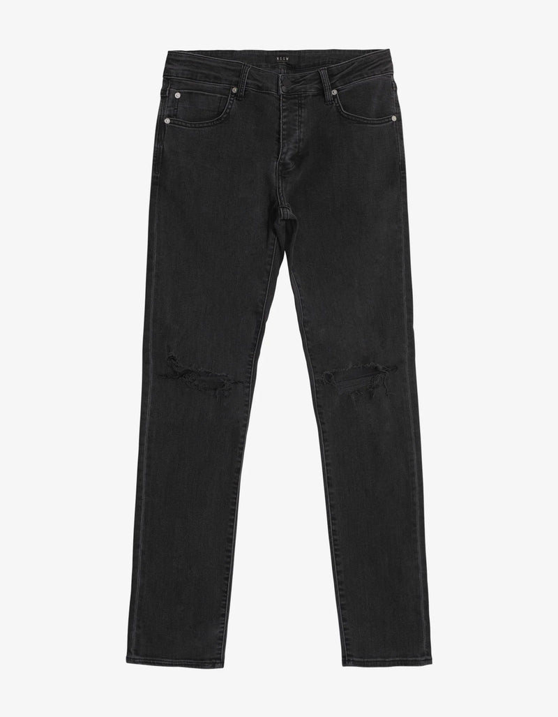 Neuw Iggy Skinny Broken Temple Jeans W29 L32 Black