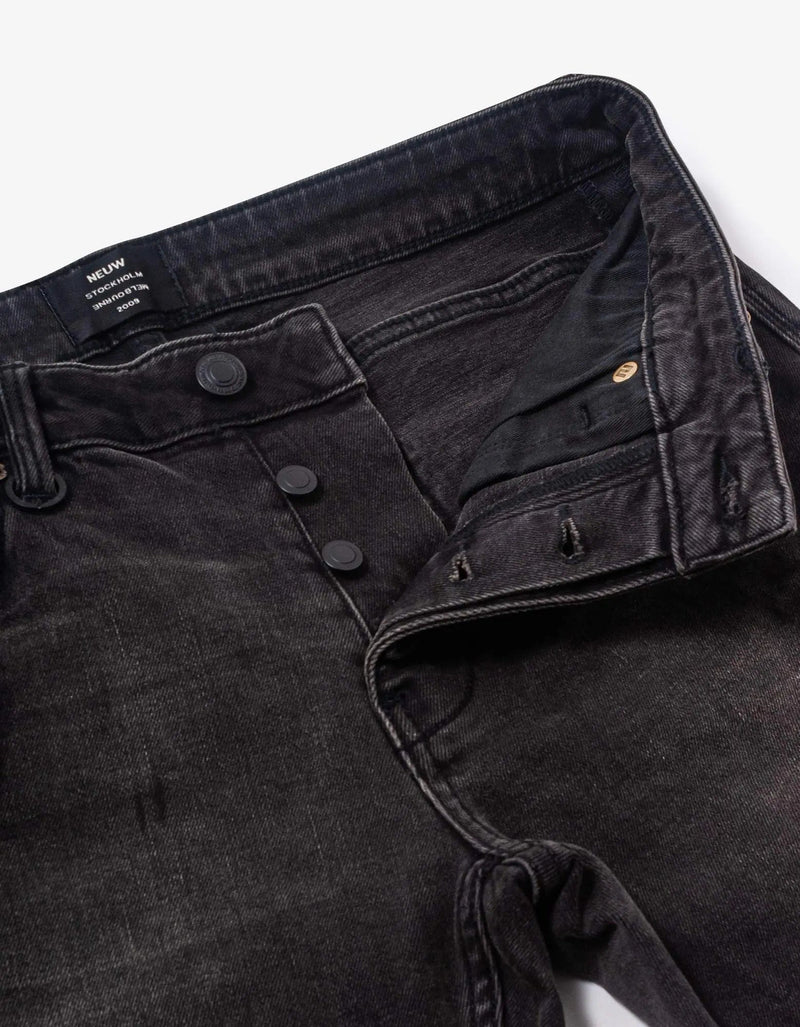 Neuw Neuw Iggy Skinny Brut Black Art Jeans