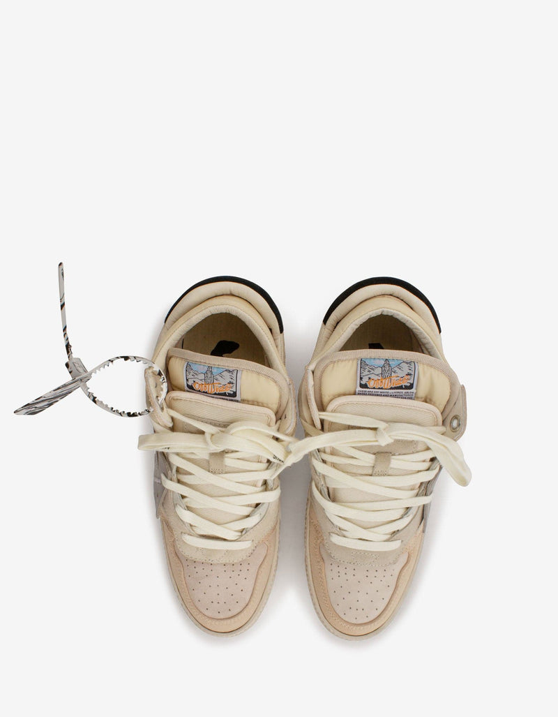 Off-White Beige Off-Court Low Trainers