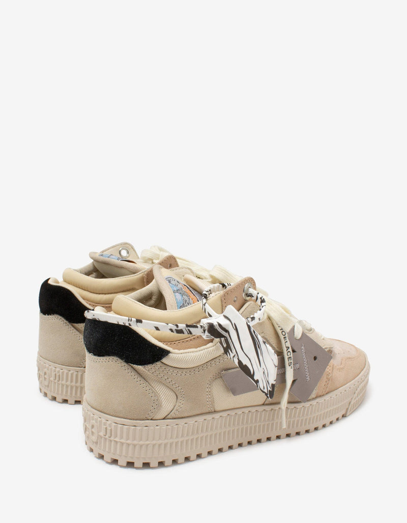Off-White Beige Off-Court Low Trainers