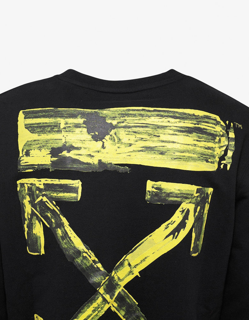 Off-White Black Acrylic Arrows Slim Sweatshirt