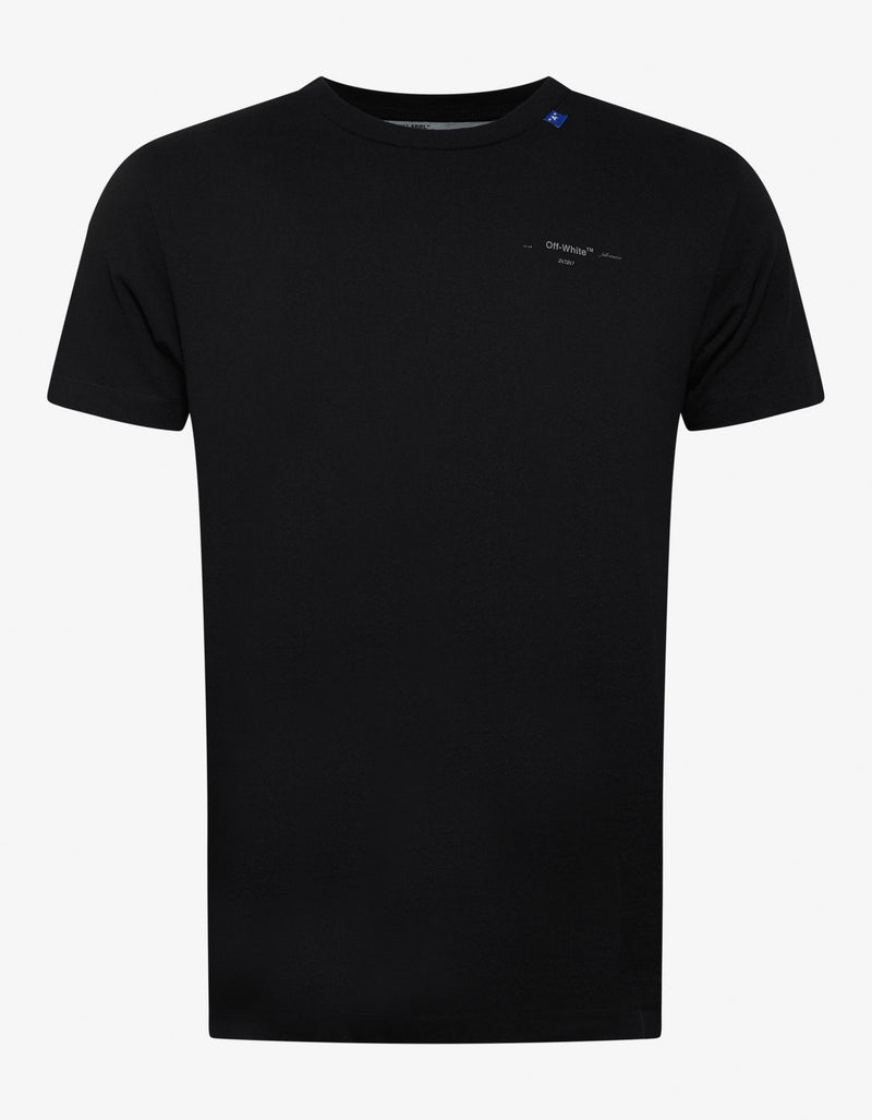 Off-White Black Backbone Slim T-Shirt