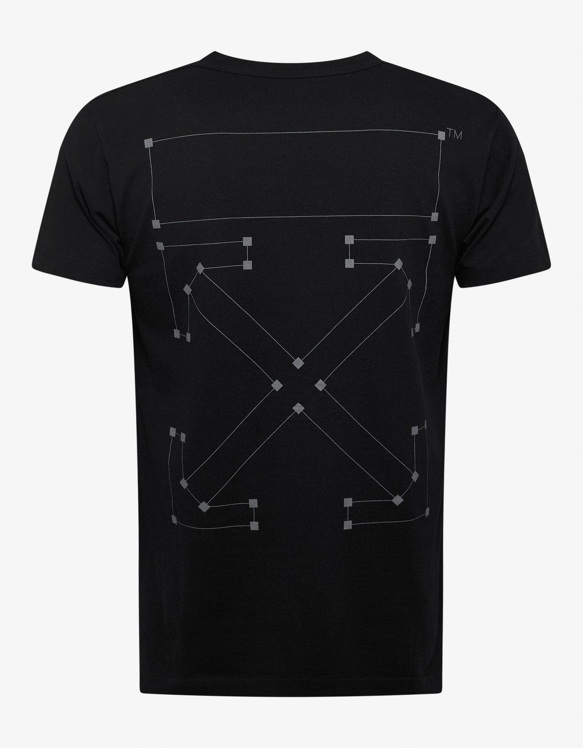 Off-White Black Backbone Slim T-Shirt