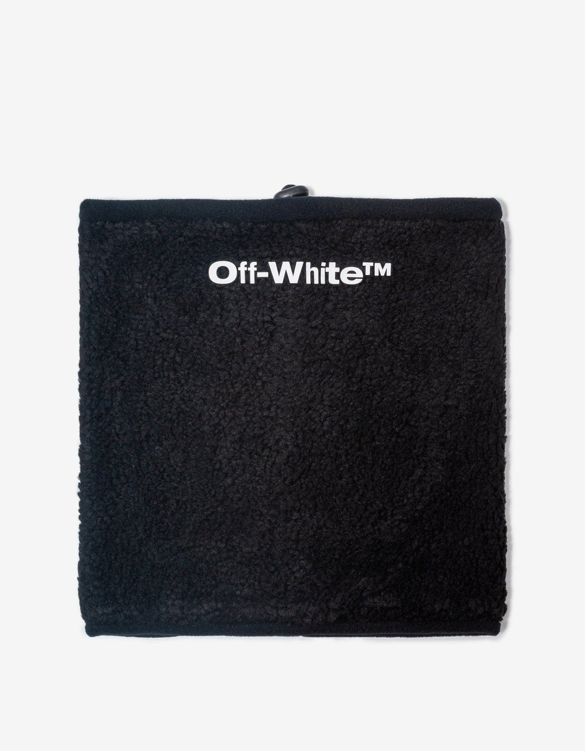 Off-White Black Bounce Pile Neckwear