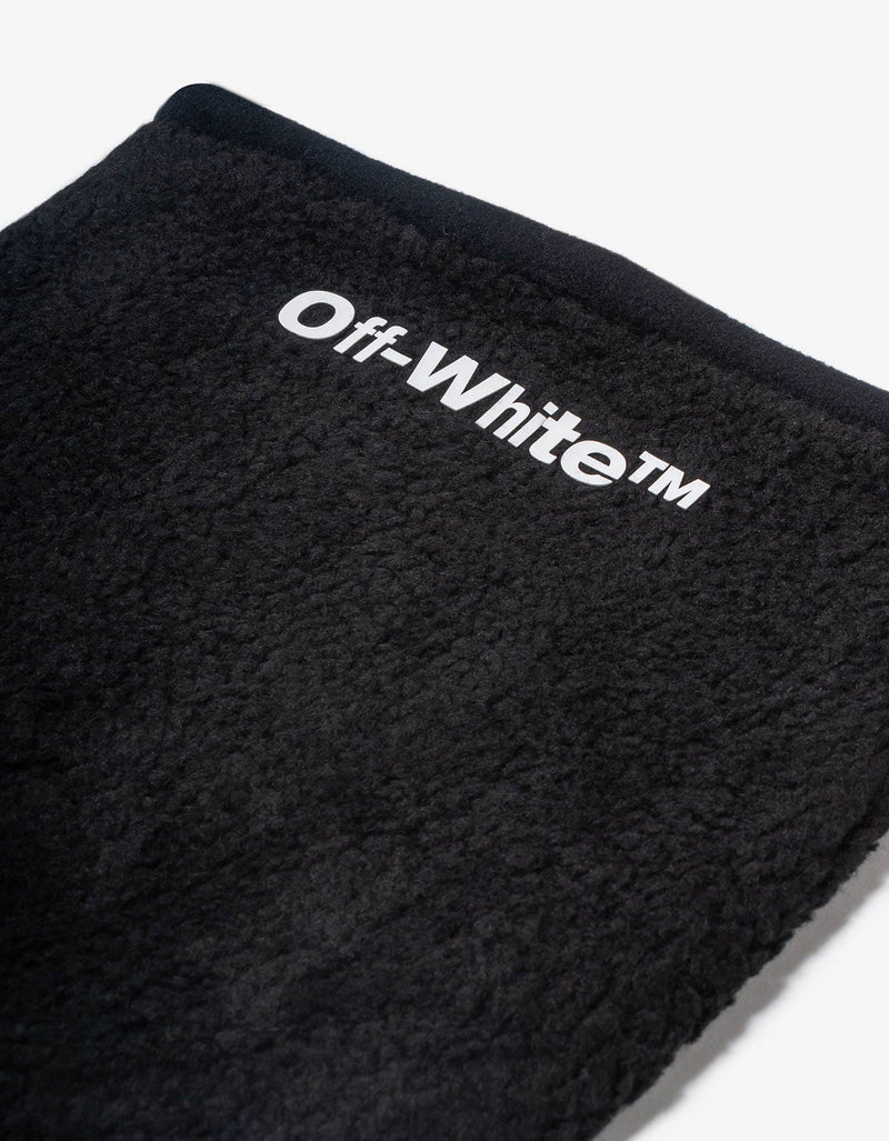 Off-White Black Bounce Pile Neckwear