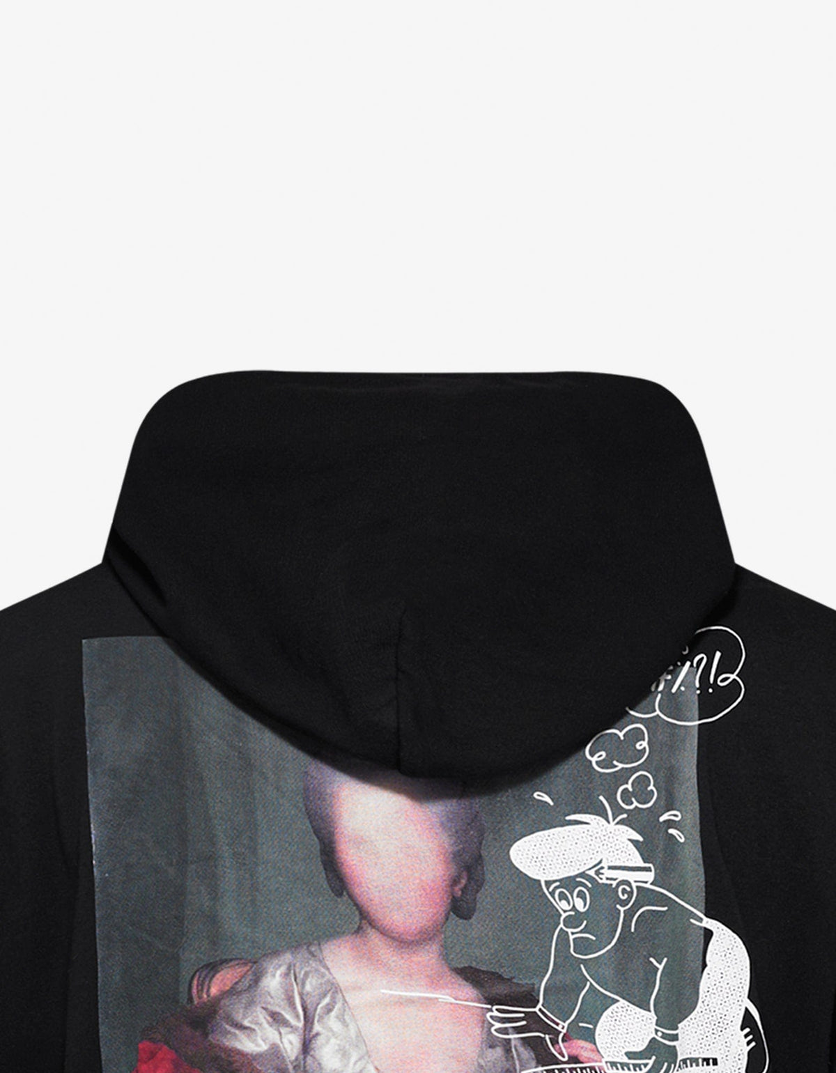 Off-White Black Diag Mariana Hooded T-Shirt