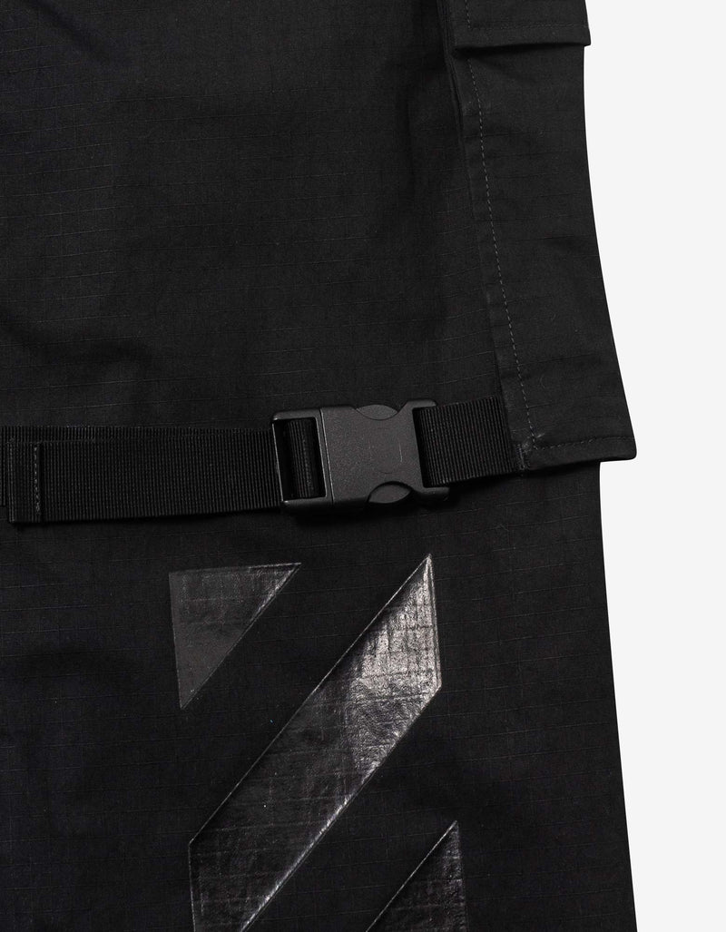 Off-White Black Diag Tab Cargo Pants
