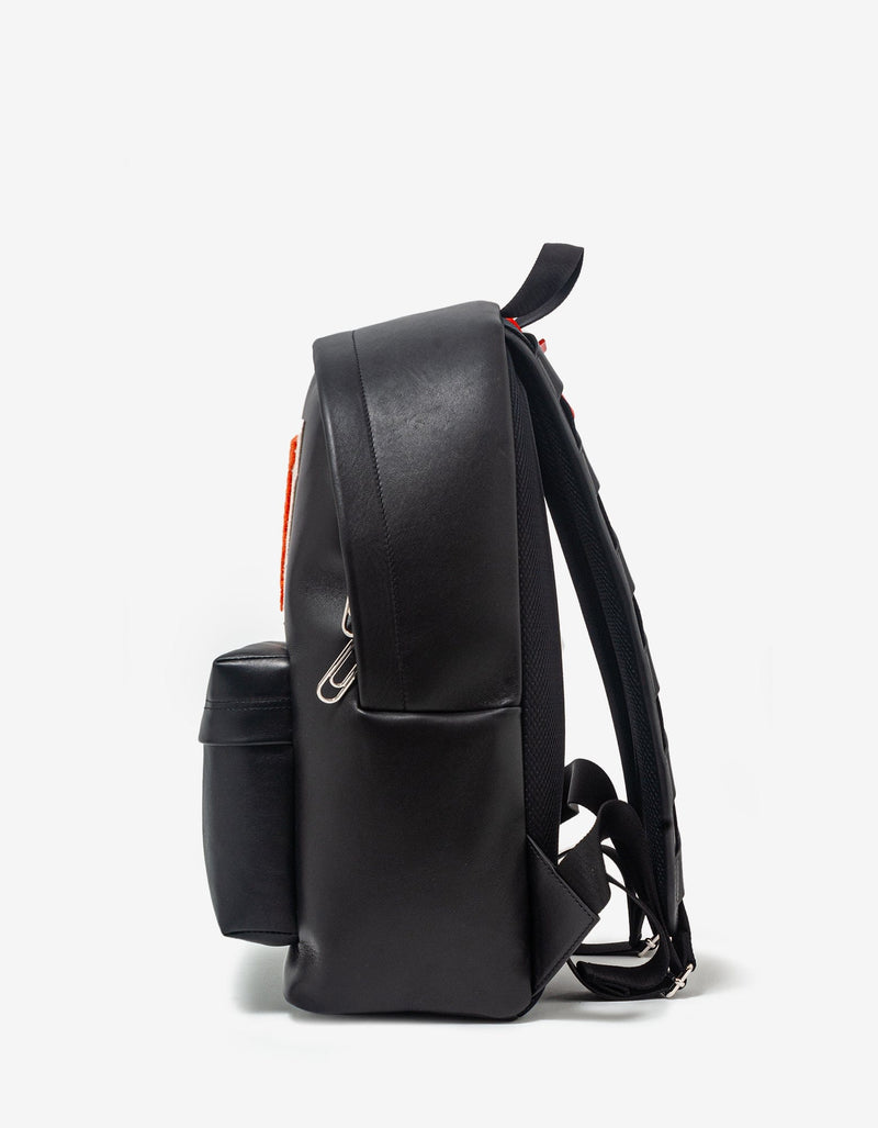 Off-White Black Hard Core OW Patches Backpack