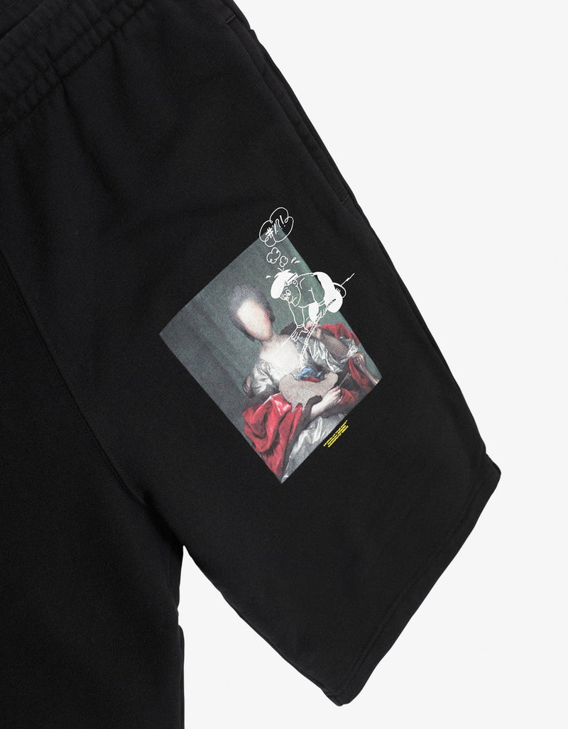 Off-White Black Mariana De Silva Sweat Shorts
