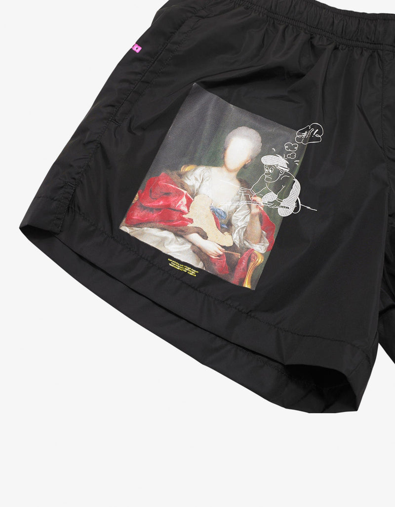 Off-White Black Mariana De Silva Swim Shorts