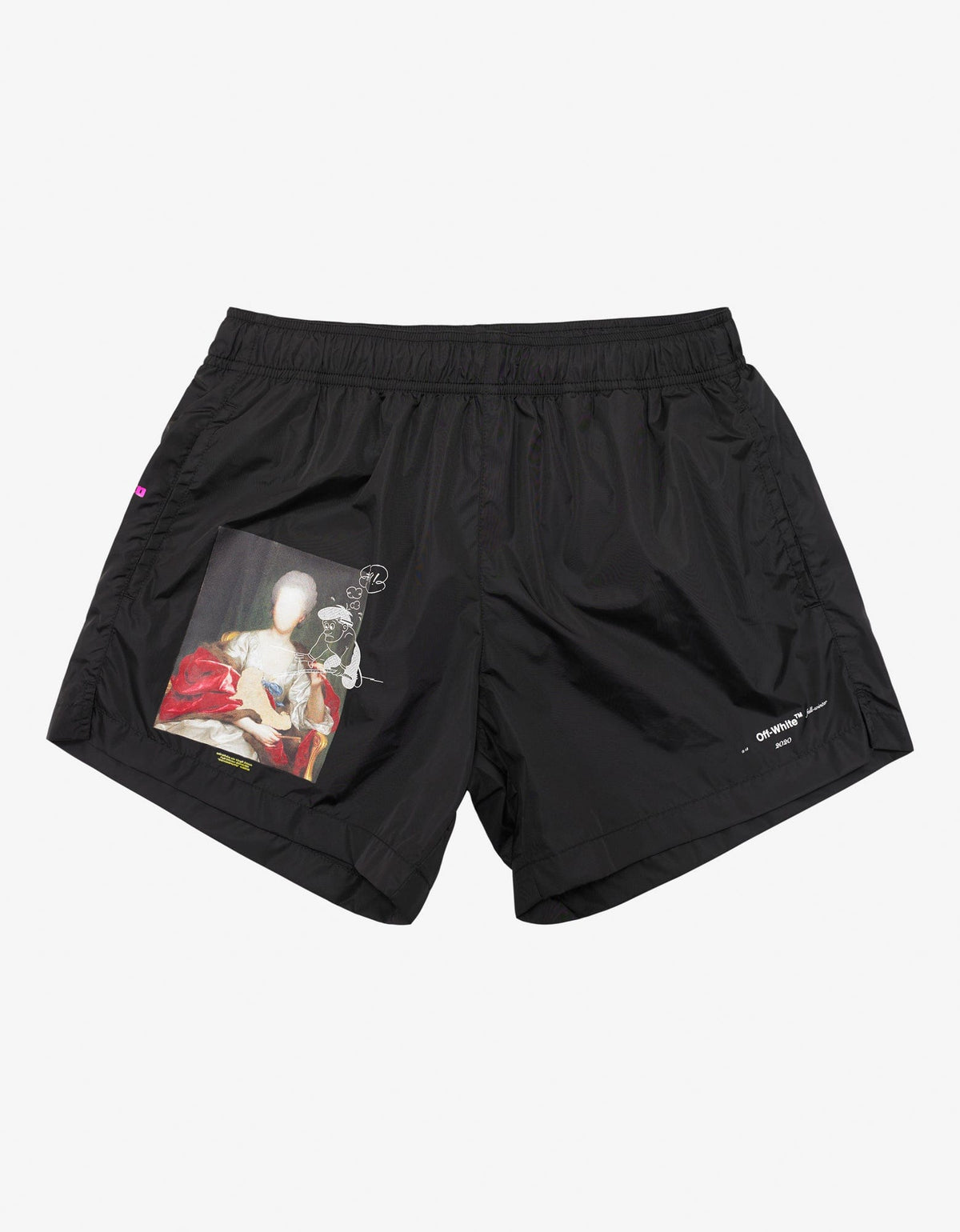 Off-White Black Mariana De Silva Swim Shorts