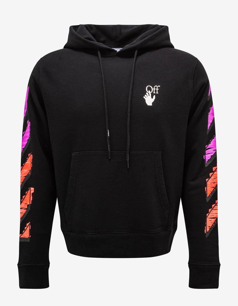 Off-White Black Marker Print Hoodie