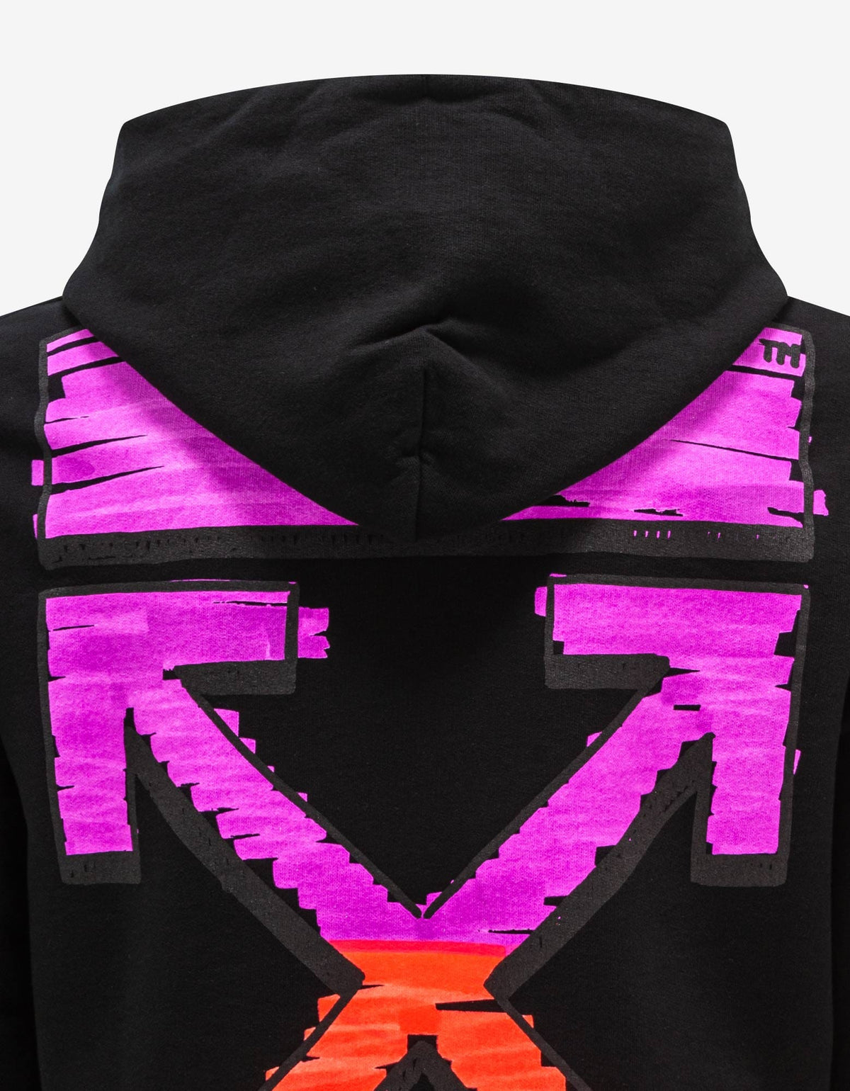 Off-White Black Marker Print Hoodie