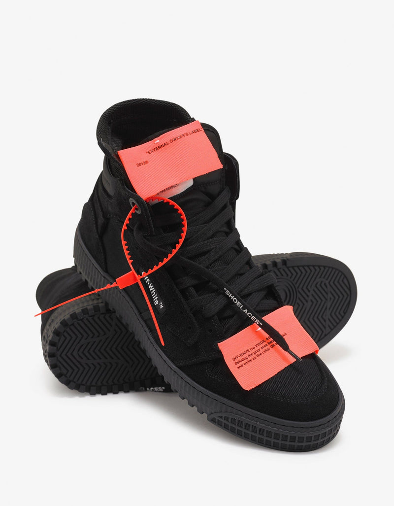 Off-White Black Off-Court 3.0 Suede Trainers