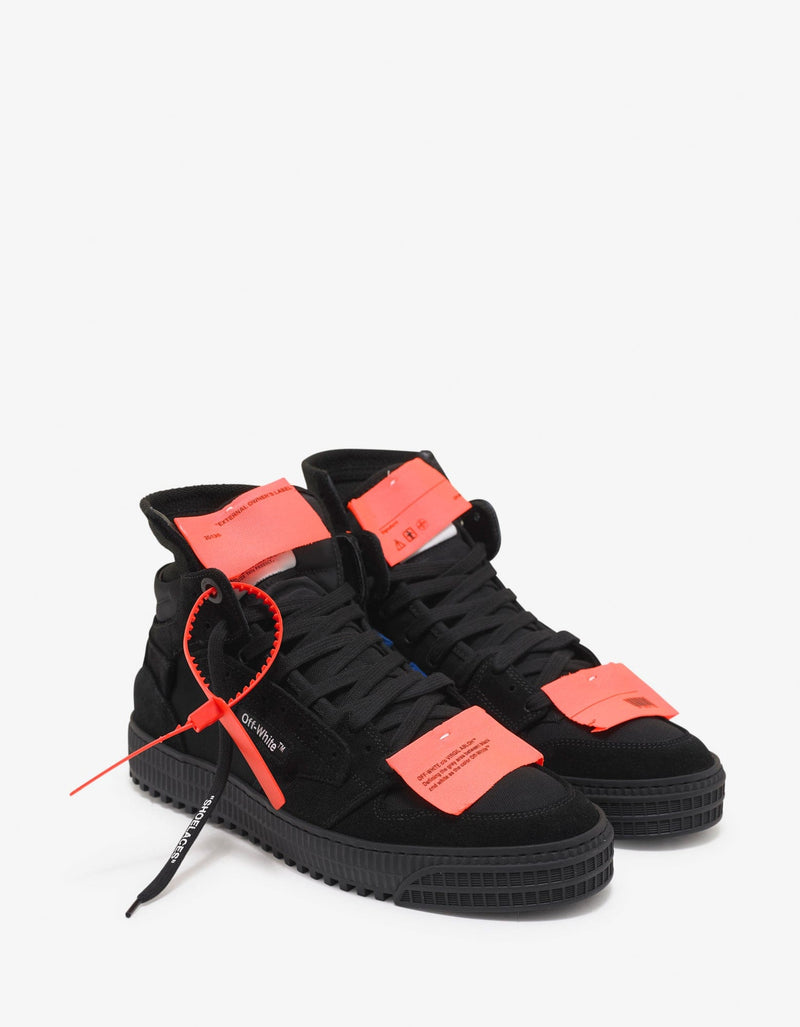 Off-White Black Off-Court 3.0 Suede Trainers