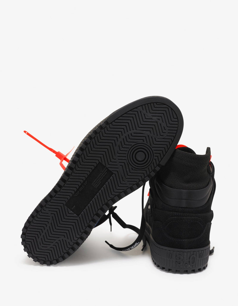 Off-White Black Off-Court 3.0 Suede Trainers