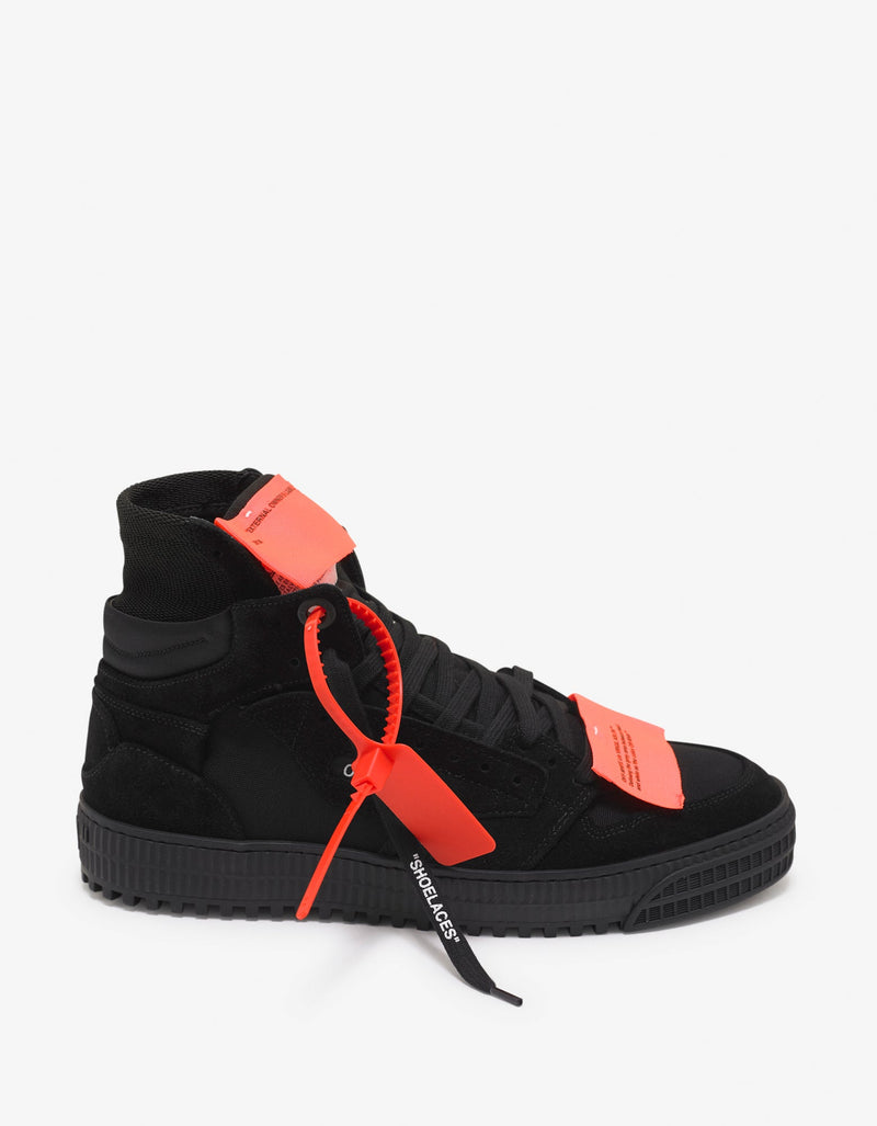 Off-White Black Off-Court 3.0 Suede Trainers