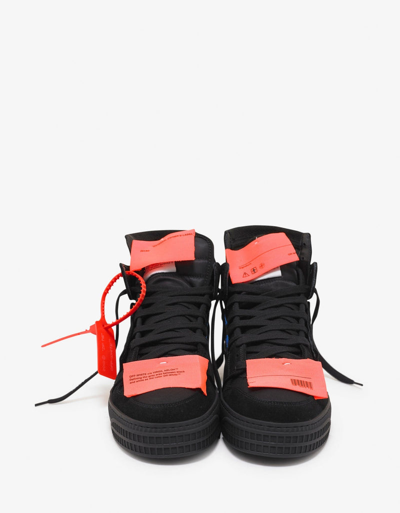 Off-White Black Off-Court 3.0 Suede Trainers
