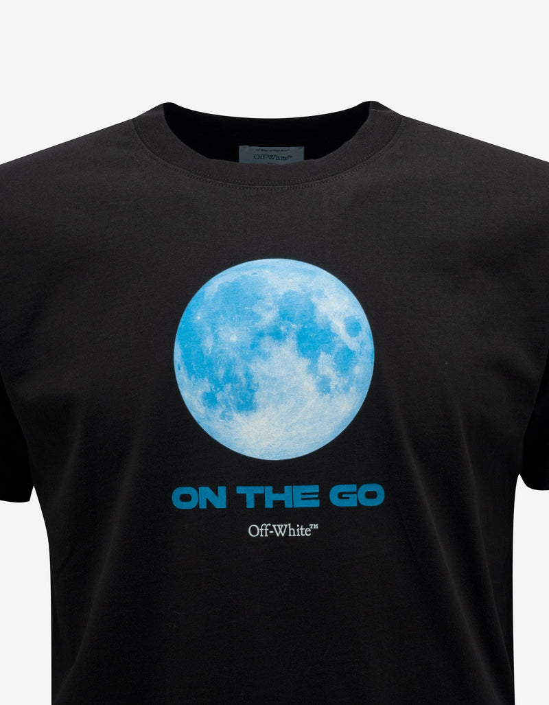 Off-White Black On The Go Moon Slim T-Shirt