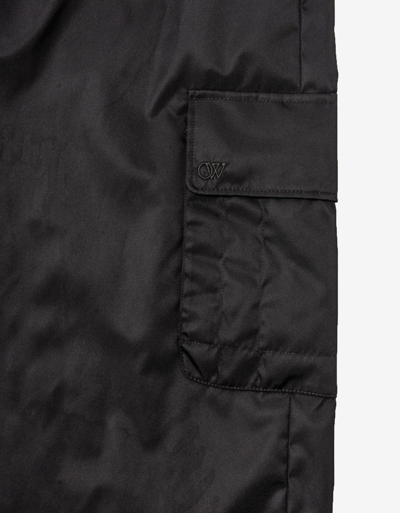 Off-White Black OW Cargo Trousers