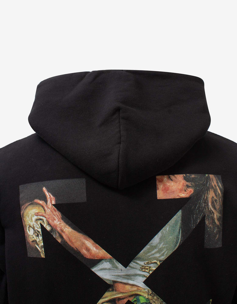 Off-White Black Pascal Arrow Oversized Hoodie