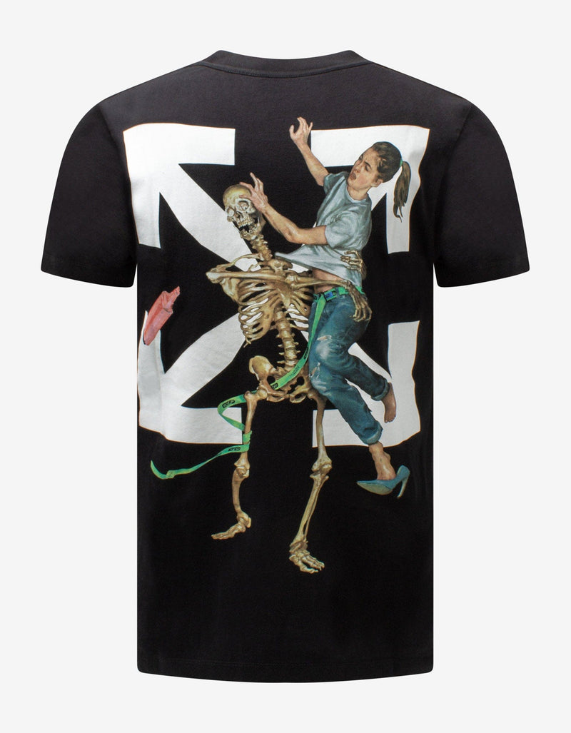 Off-White Black Pascal Skeleton T-Shirt