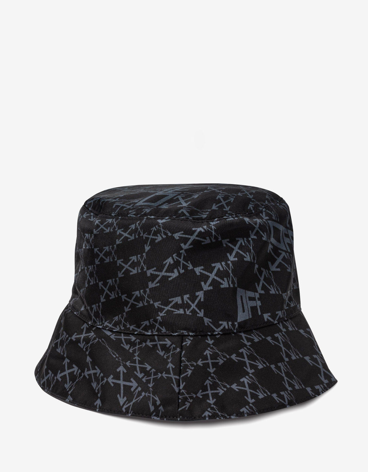 Off-White Black Reversible Arrows Monogram Bucket Hat