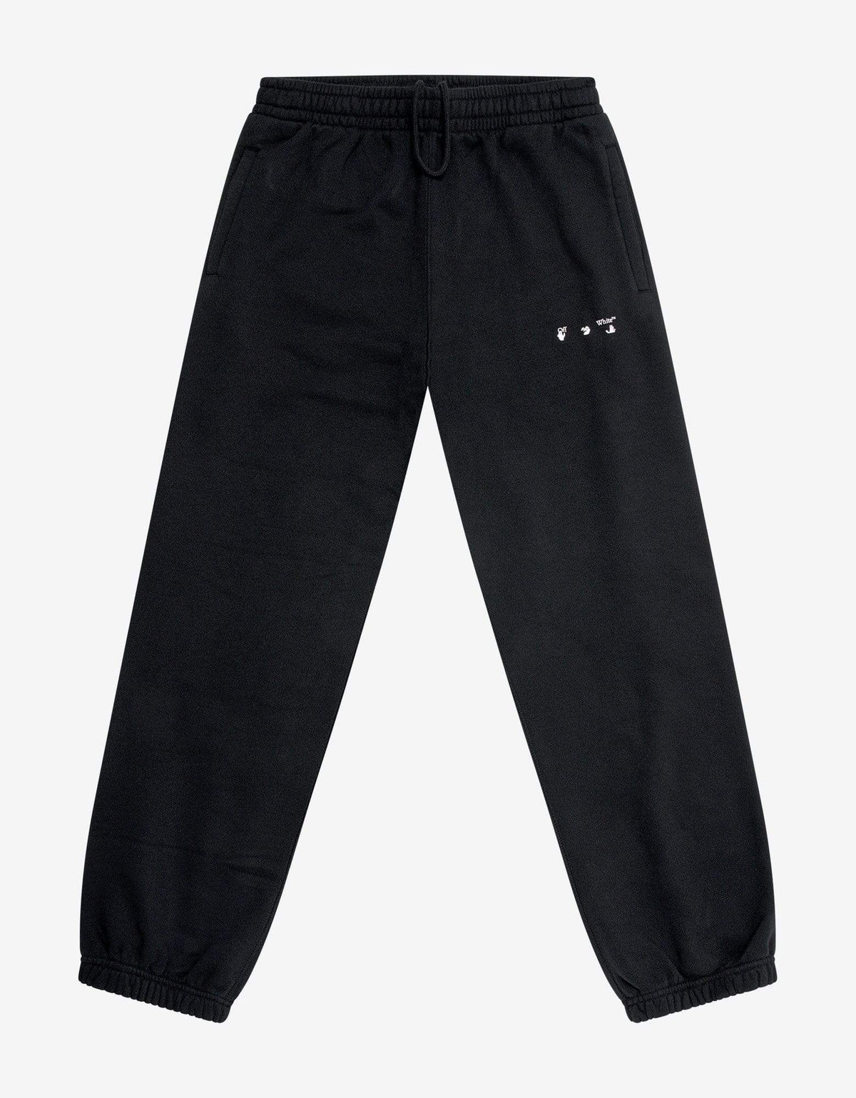 Off-White Black Sprayed Caravaggio Print Sweat Pants