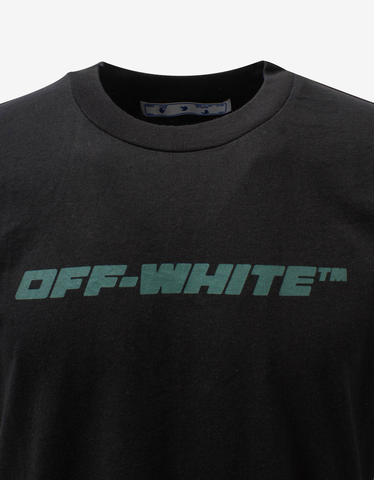 Off-White Black Trellis Worker T-Shirt