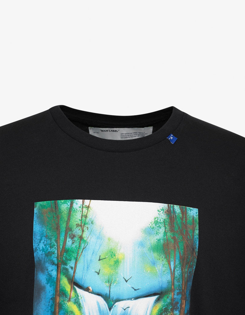 Off-White Black Waterfall Over T-Shirt
