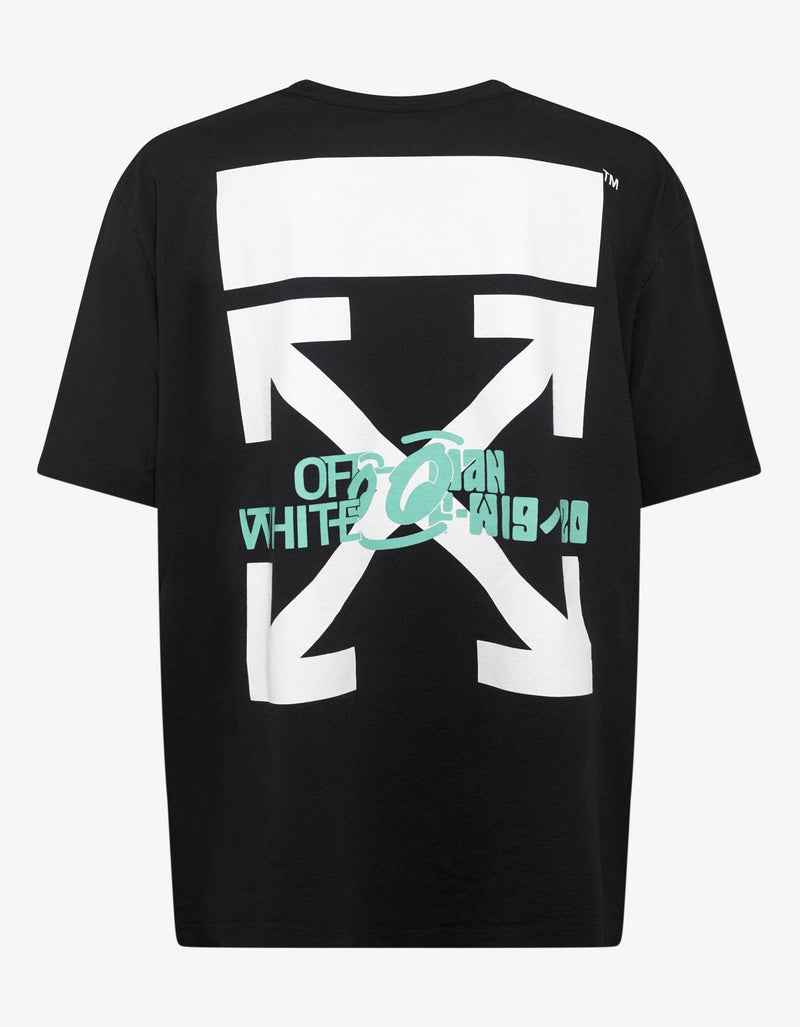 Off-White Black Waterfall Over T-Shirt
