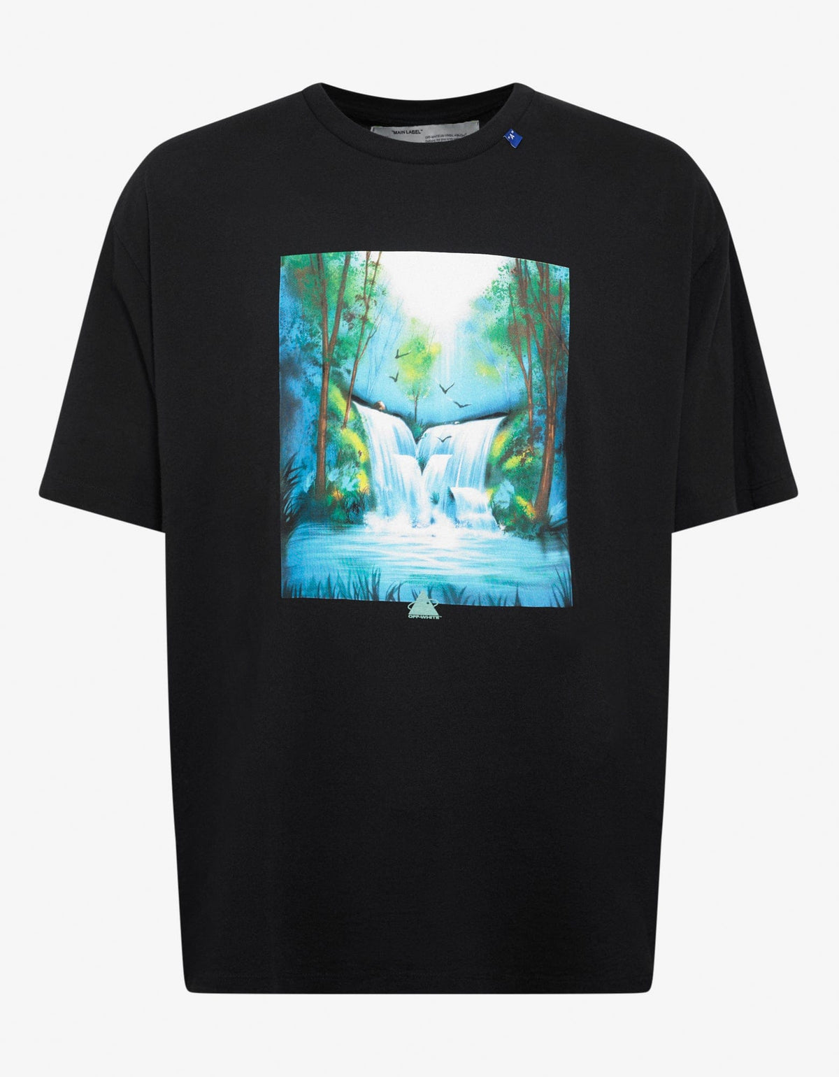 Off-White Black Waterfall Over T-Shirt