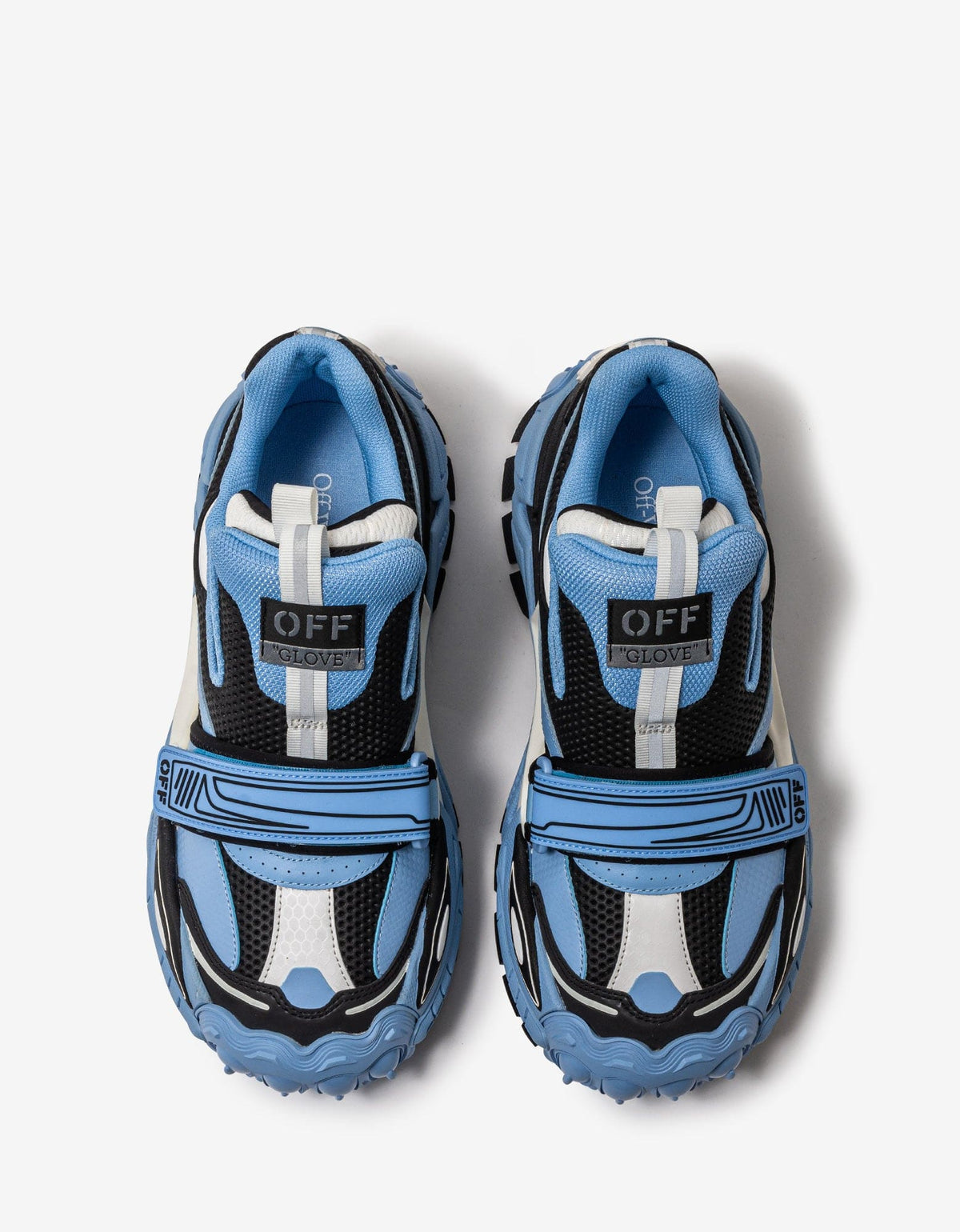 Off-White Blue Glove Slip-On Trainers