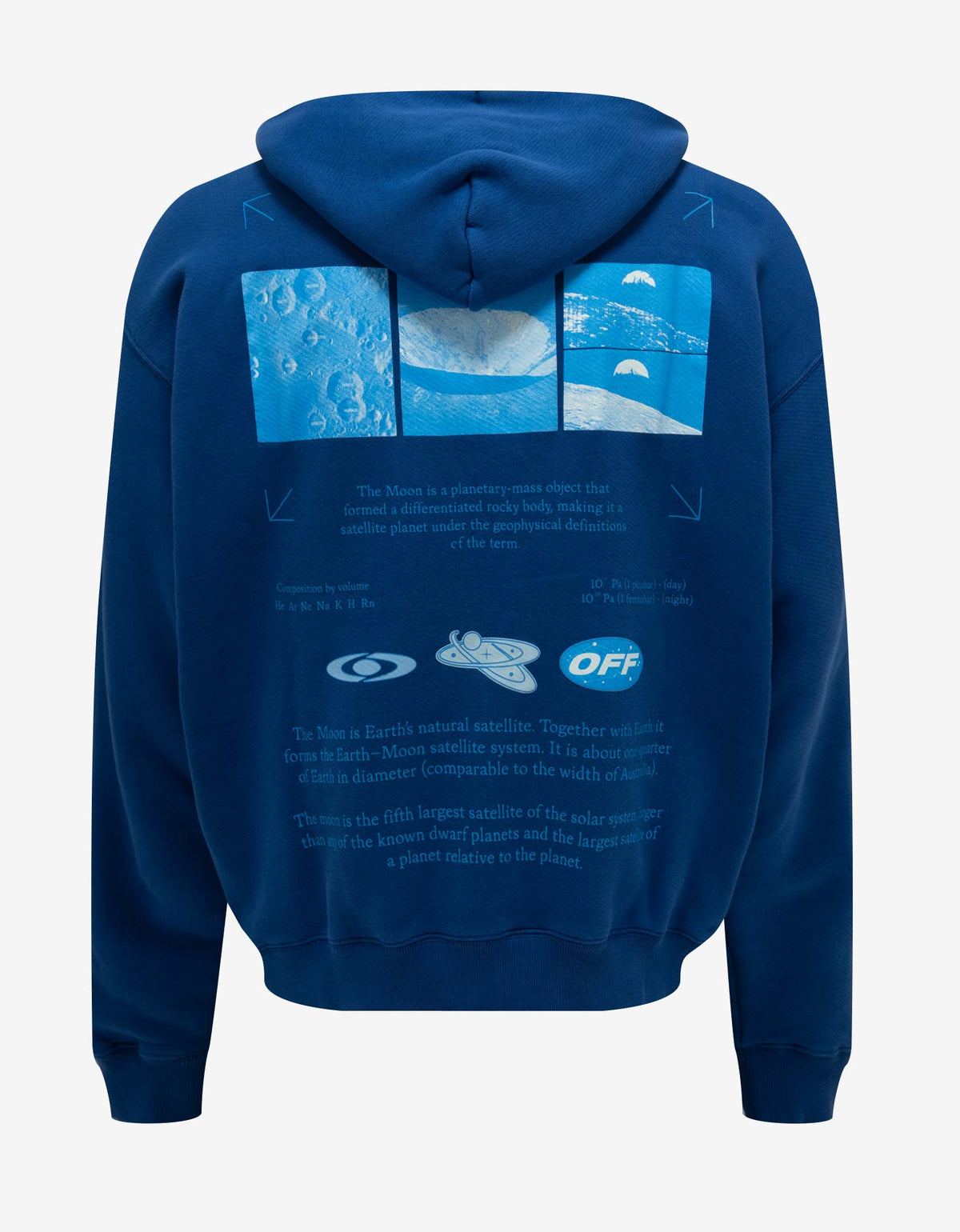 Off-White Blue On The Go Skate Hoodie