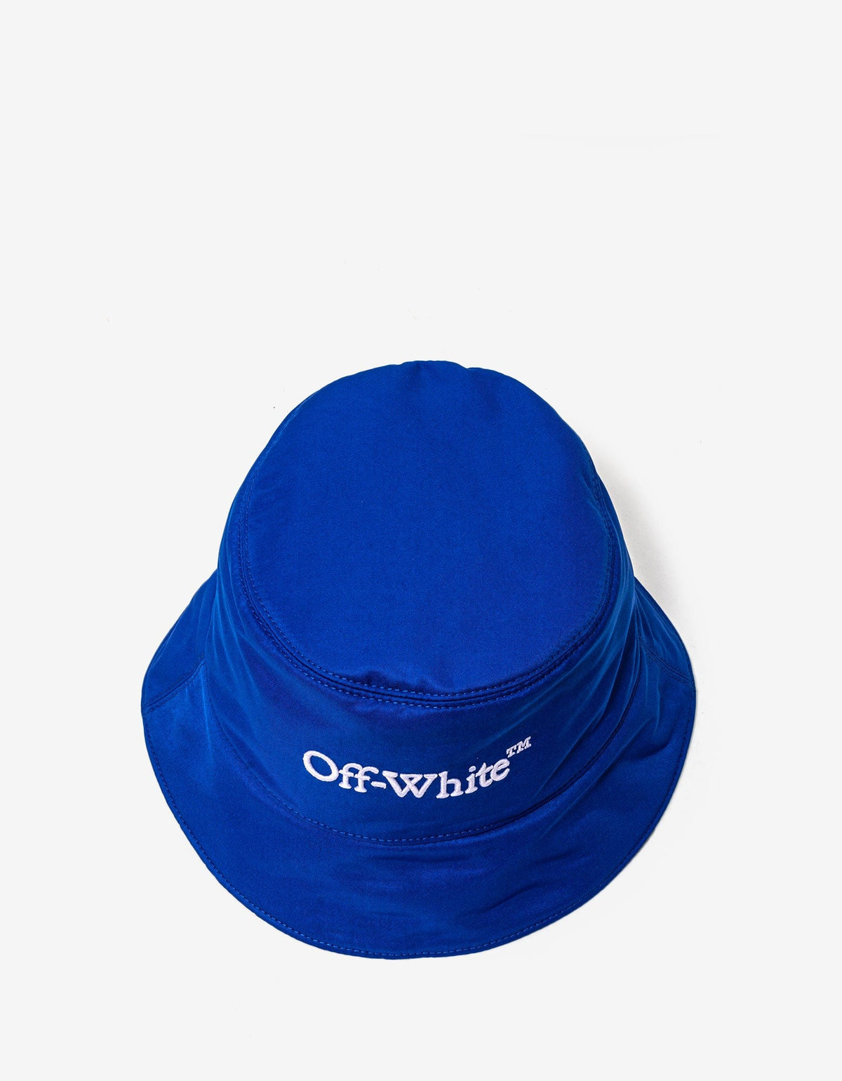 Off-White Blue Reversible Bookish Bucket Hat