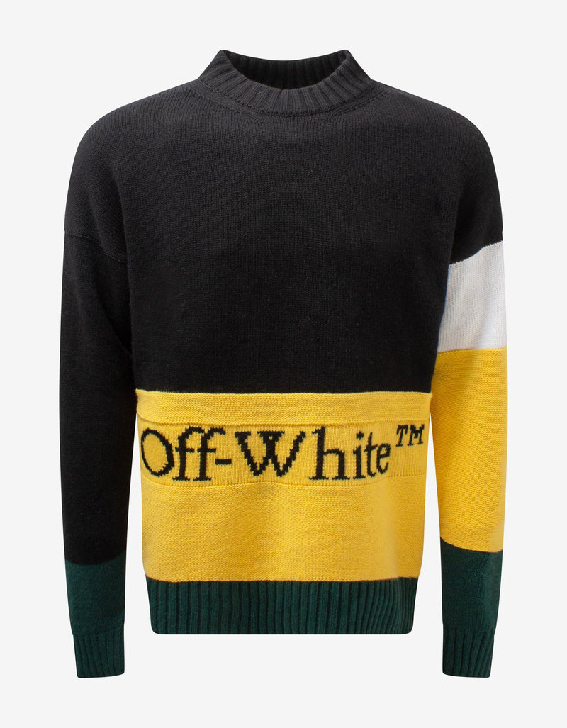 Off-White Colour Block Sweater