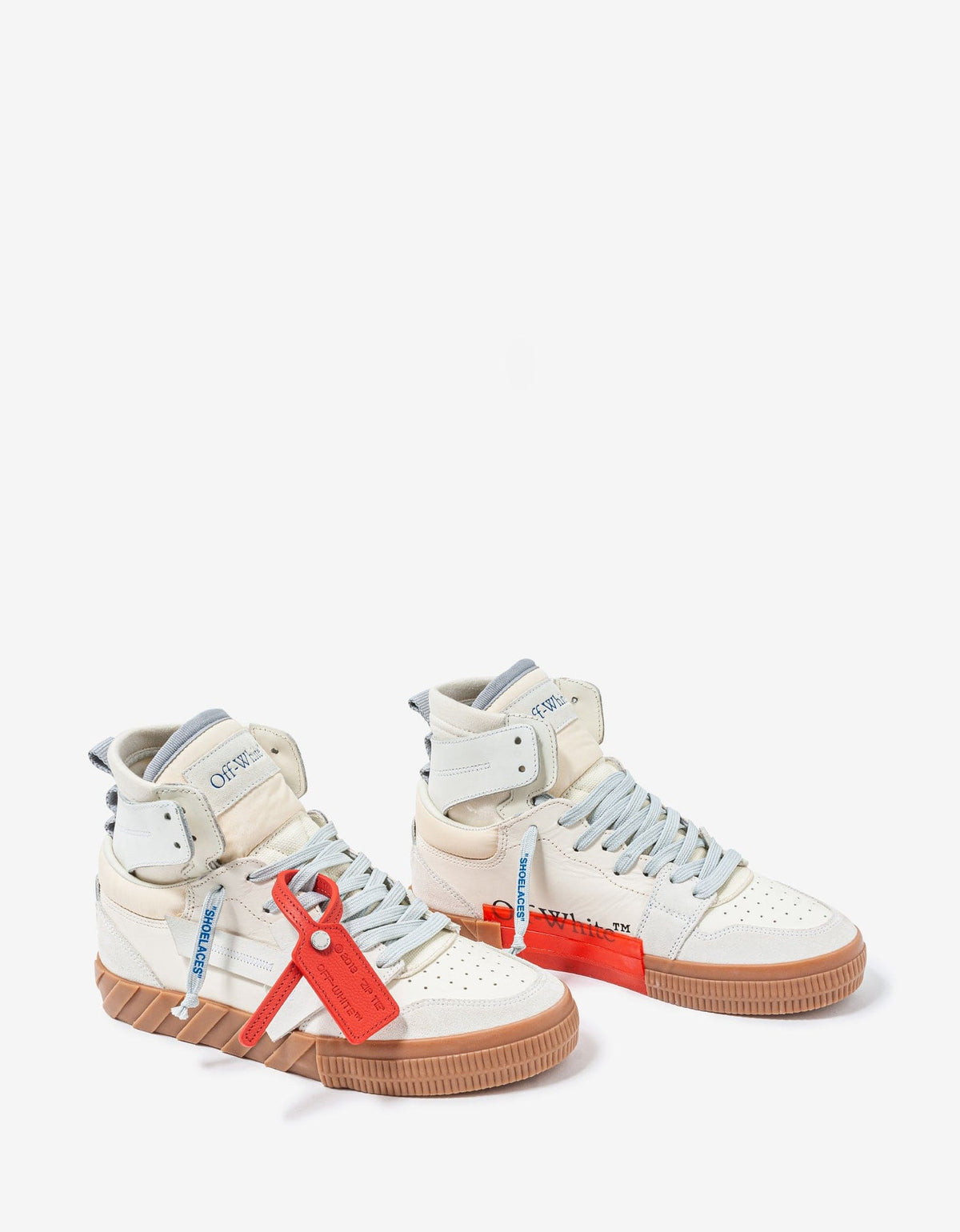 Off-White Floating Arrow White High Top Trainers