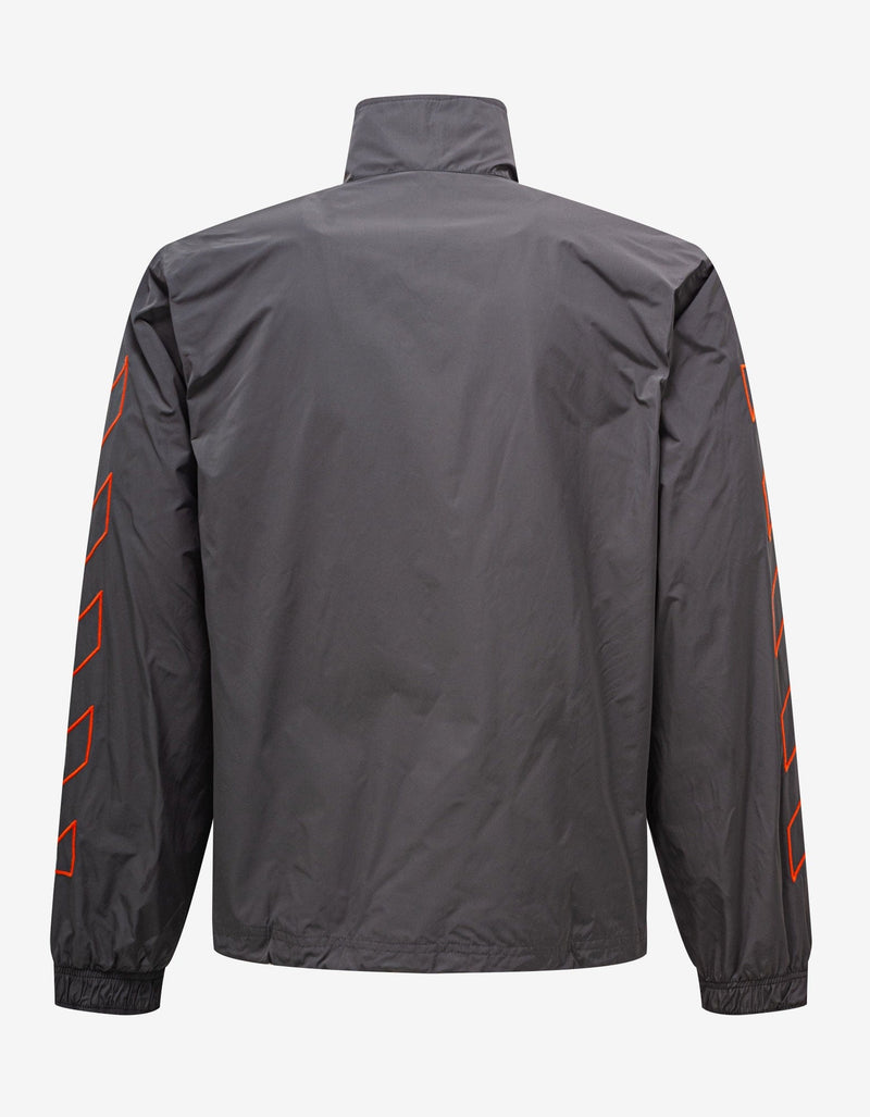 Off-White Grey Diag Outline Track Jacket